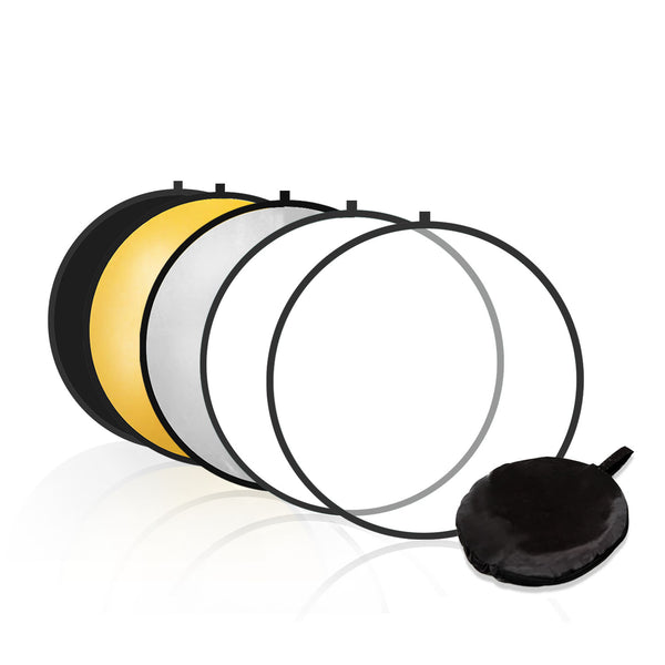 5-in-1 Collapsible Circular Reflector Disc (32 inch)