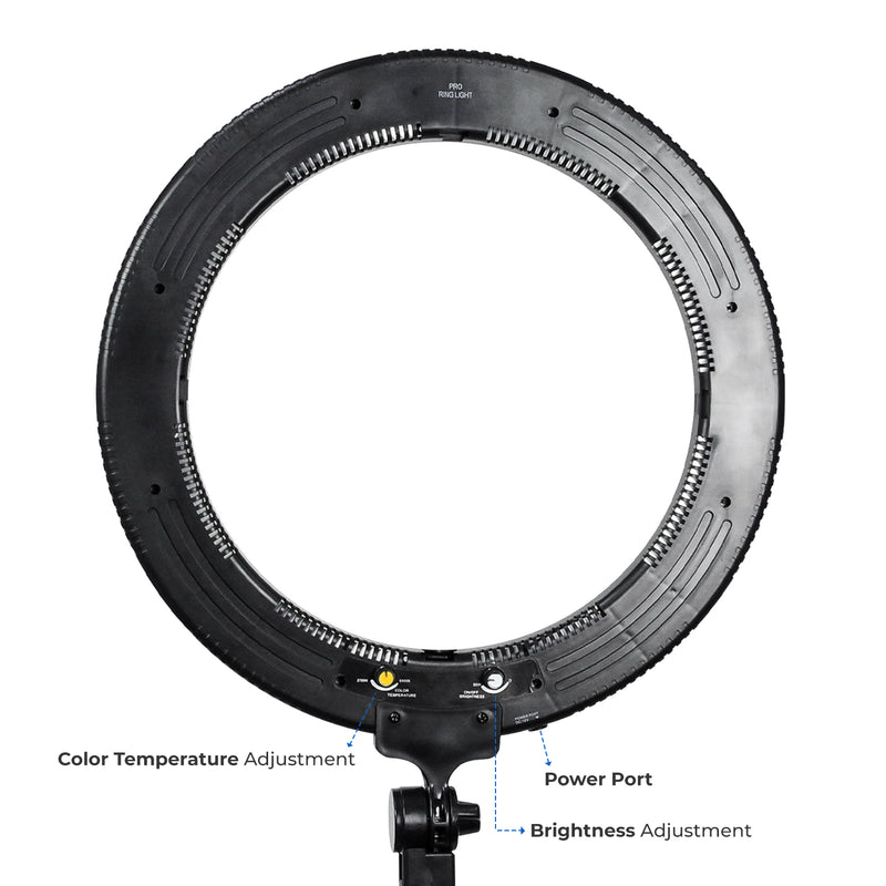 LED 18 Inch Dimmable Ring Light