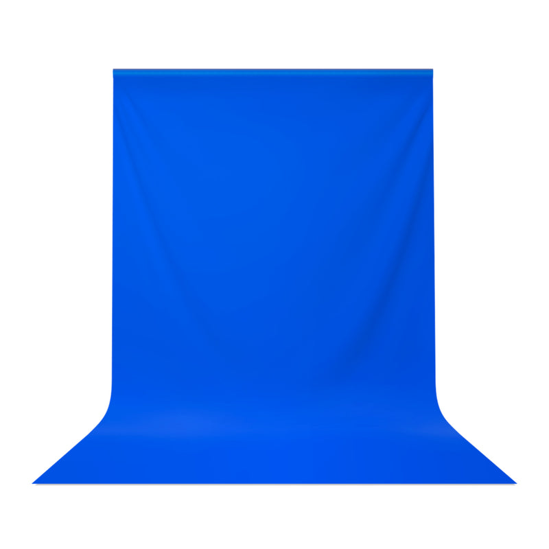 Blue Screen Chromakey Background for Streaming Photo Video Studio Photography