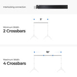 Backdrop Support Stand Crossbar (4 Sections)