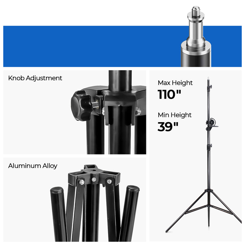 2-Way Rotatable Boom Light Stand