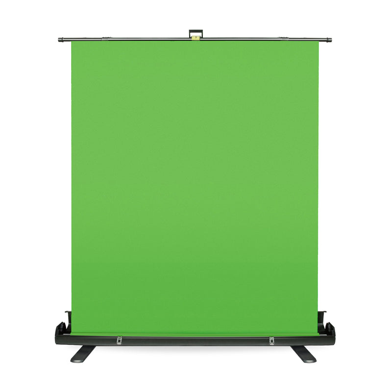 5 x 6 ft. Green Chromakey Screen Retractable Pop-up Style Backdrop Stand