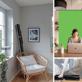 5 x 6 ft. Green Chromakey Screen Retractable Pop-up Style Backdrop Stand