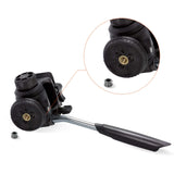 Three Axis Angle Adjustable DSLR Camera Tripod Mount with Quick Release Plate