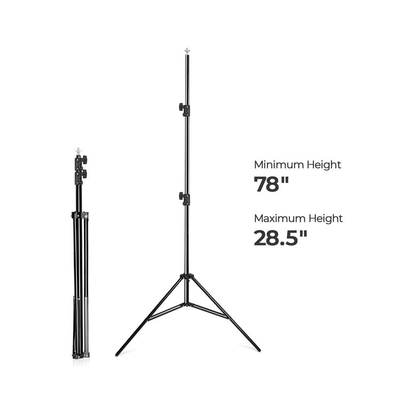 LED Barn Door Light Panel, 78" Light Stands Lighting Kit