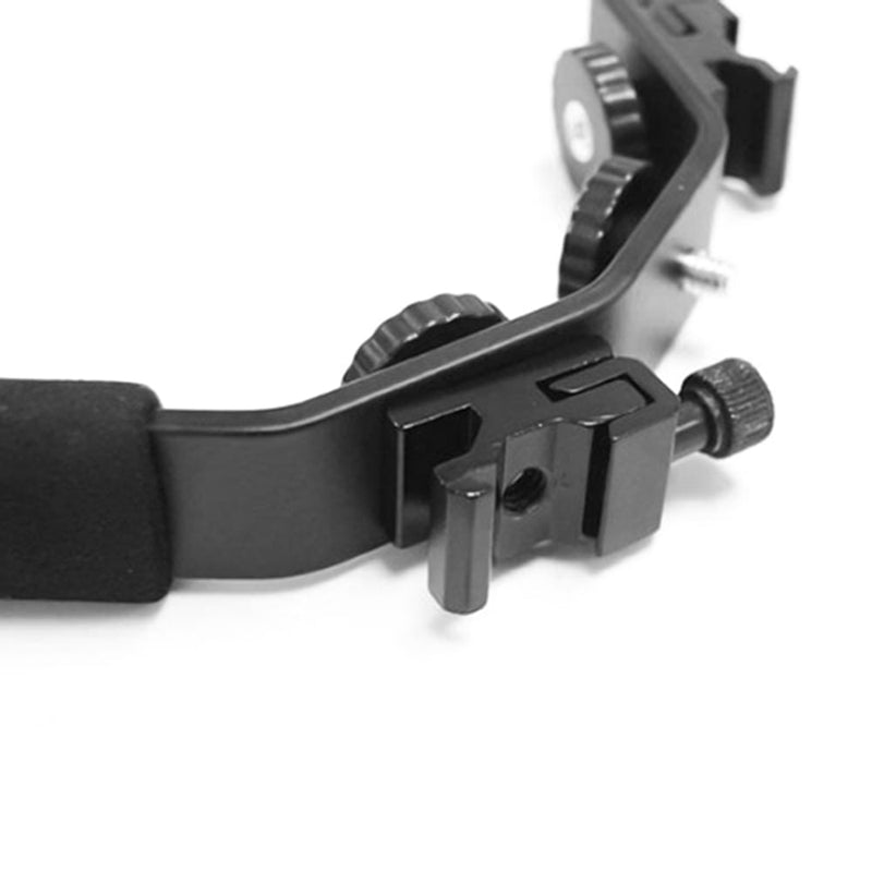 Camera L-Bracket with Standard Flash Shoe Mounts