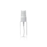 Set of 10 Clear Cylinder Spray Bottle, 0.7 oz